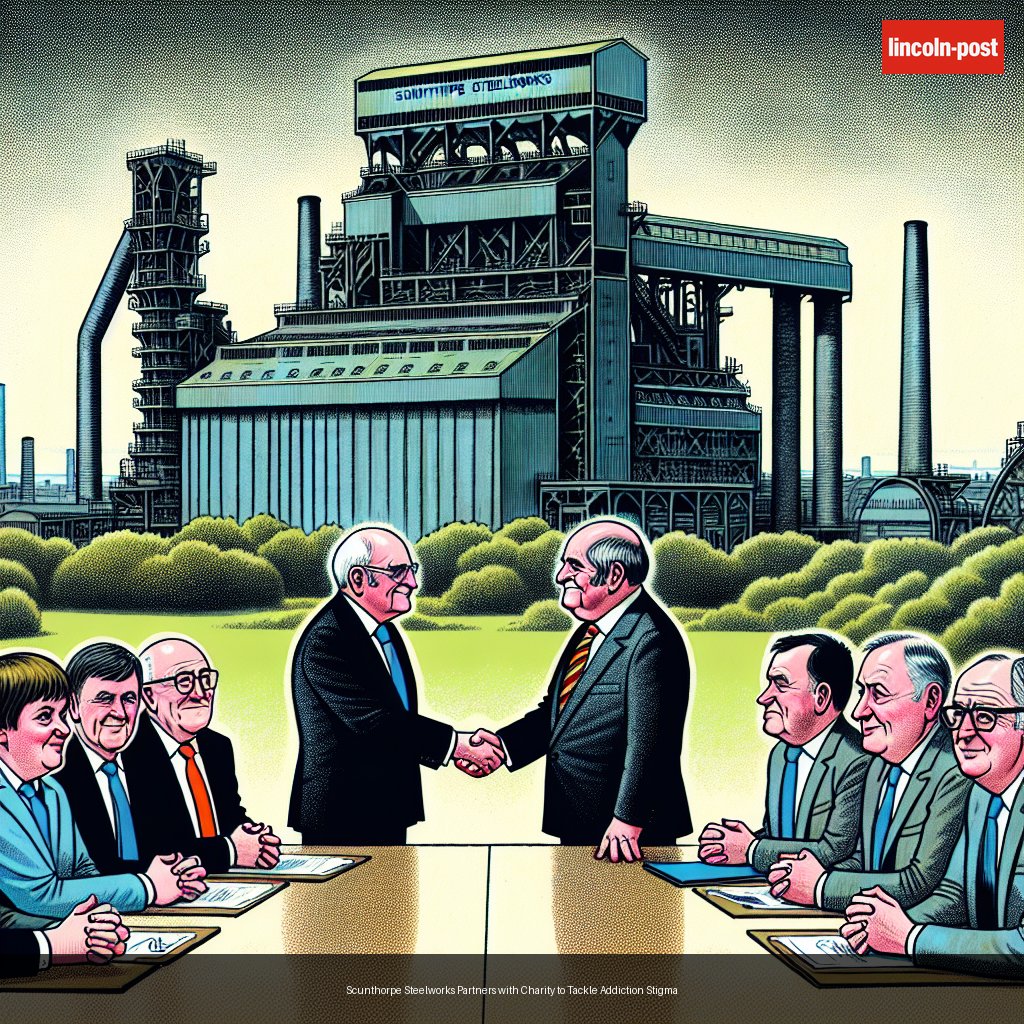 Scunthorpe Steelworks Partners with Charity to Tackle Addiction Stigma