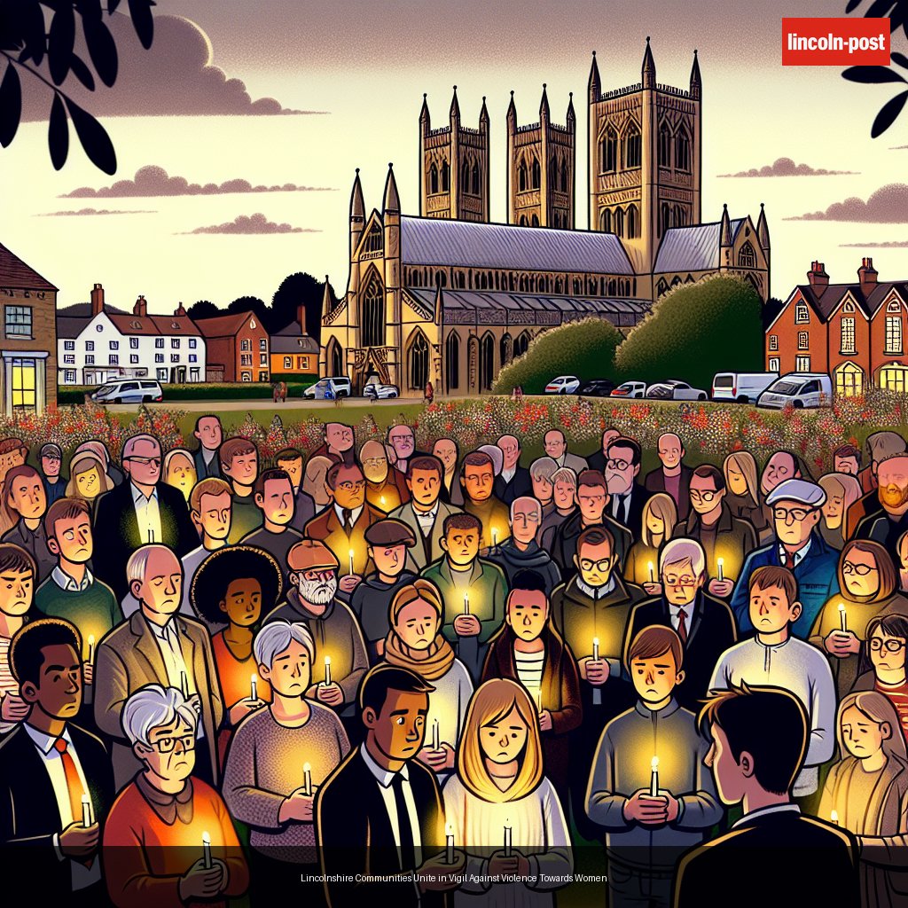 Lincolnshire Communities Unite in Vigil Against Violence Towards Women