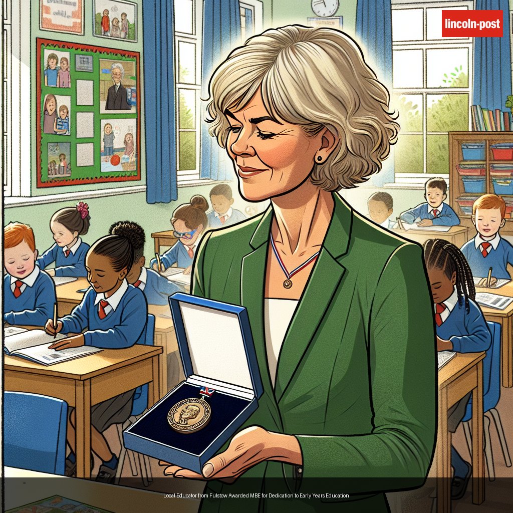 Local Educator from Fulstow Awarded MBE for Dedication to Early Years Education