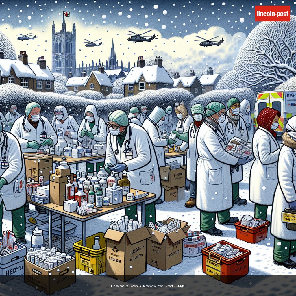 Lincolnshire Hospitals Brace for Winter Superflu Surge