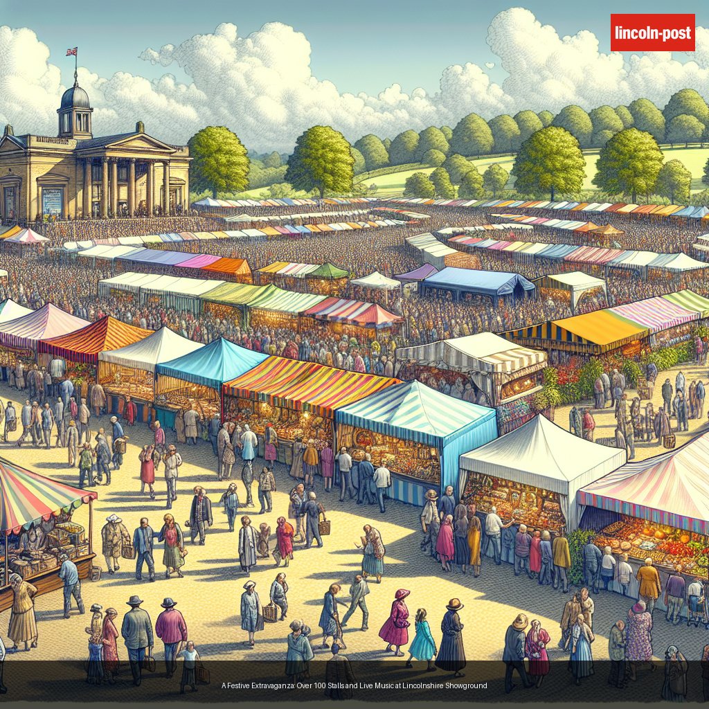 A Festive Extravaganza: Over 100 Stalls and Live Music at Lincolnshire Showground