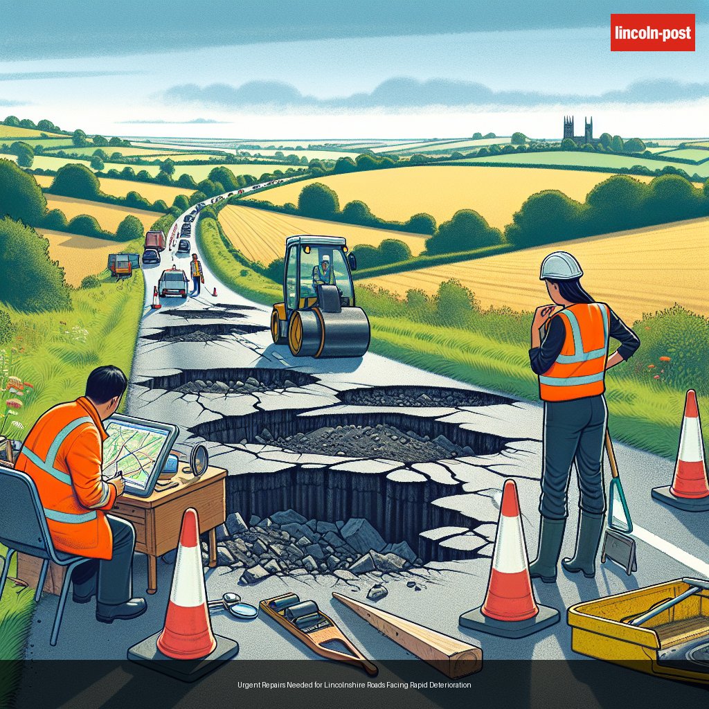 Urgent Repairs Needed for Lincolnshire Roads Facing Rapid Deterioration