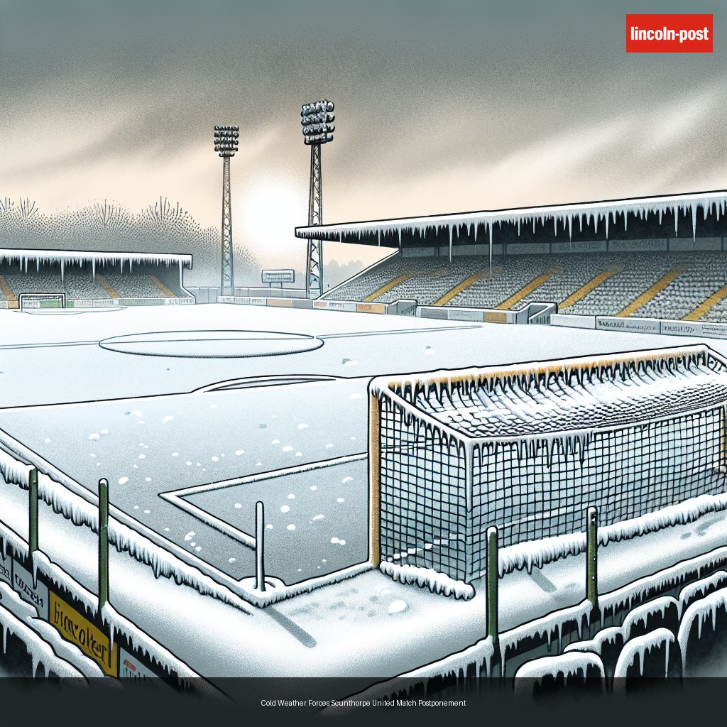 Cold Weather Forces Scunthorpe United Match Postponement