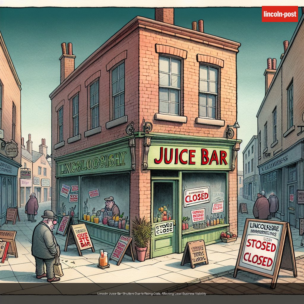 Lincoln Juice Bar Shutters Due to Rising Costs, Affecting Local Business Viability