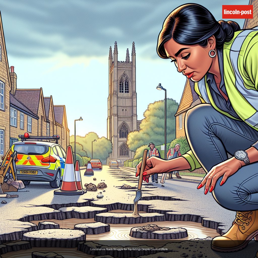Lincolnshire Roads Struggle for Top Ratings Despite Council Efforts