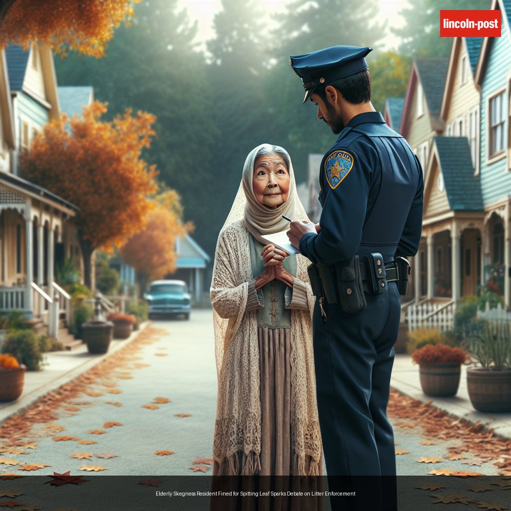 Elderly Skegness Resident Fined for Spitting Leaf Sparks Debate on Litter Enforcement