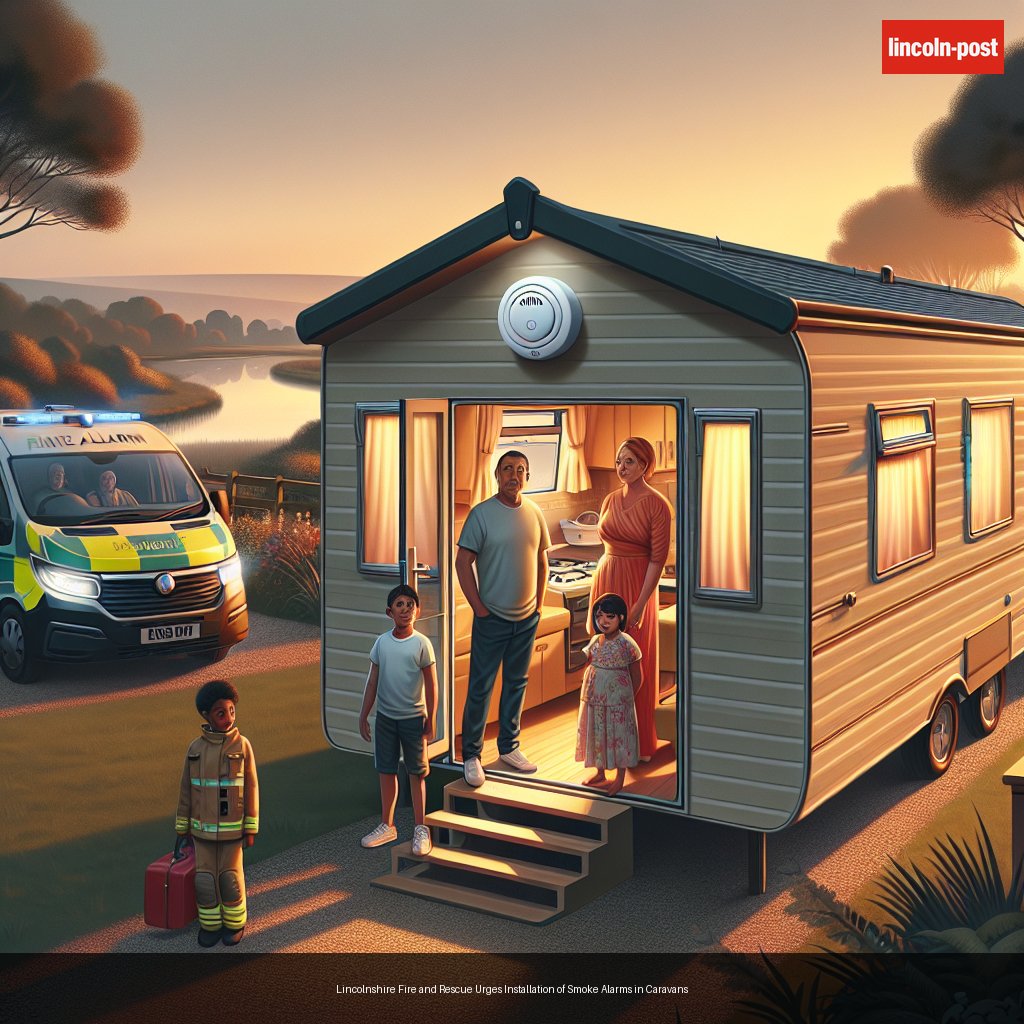 Lincolnshire Fire and Rescue Urges Installation of Smoke Alarms in Caravans