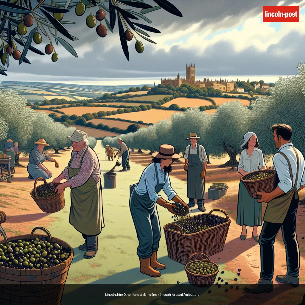 Lincolnshire Olive Harvest Marks Breakthrough for Local Agriculture