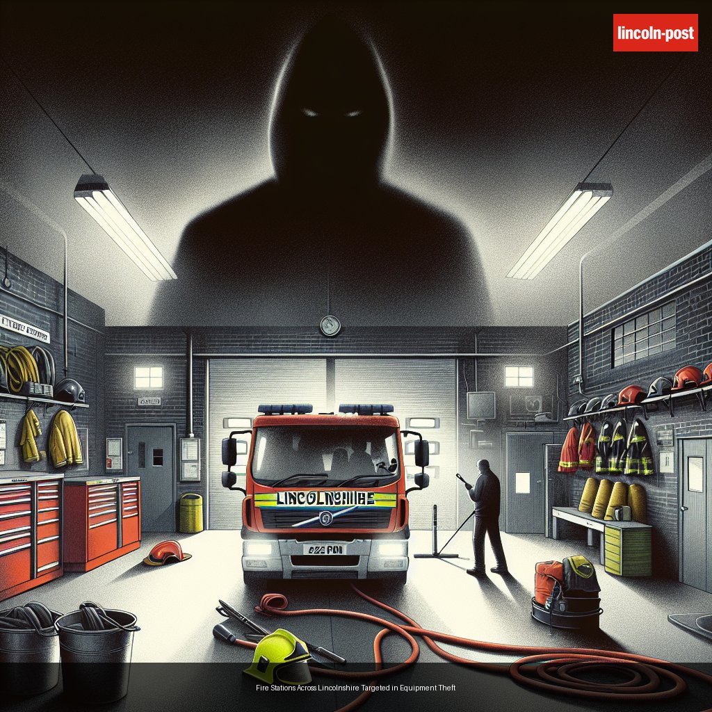 Fire Stations Across Lincolnshire Targeted in Equipment Theft