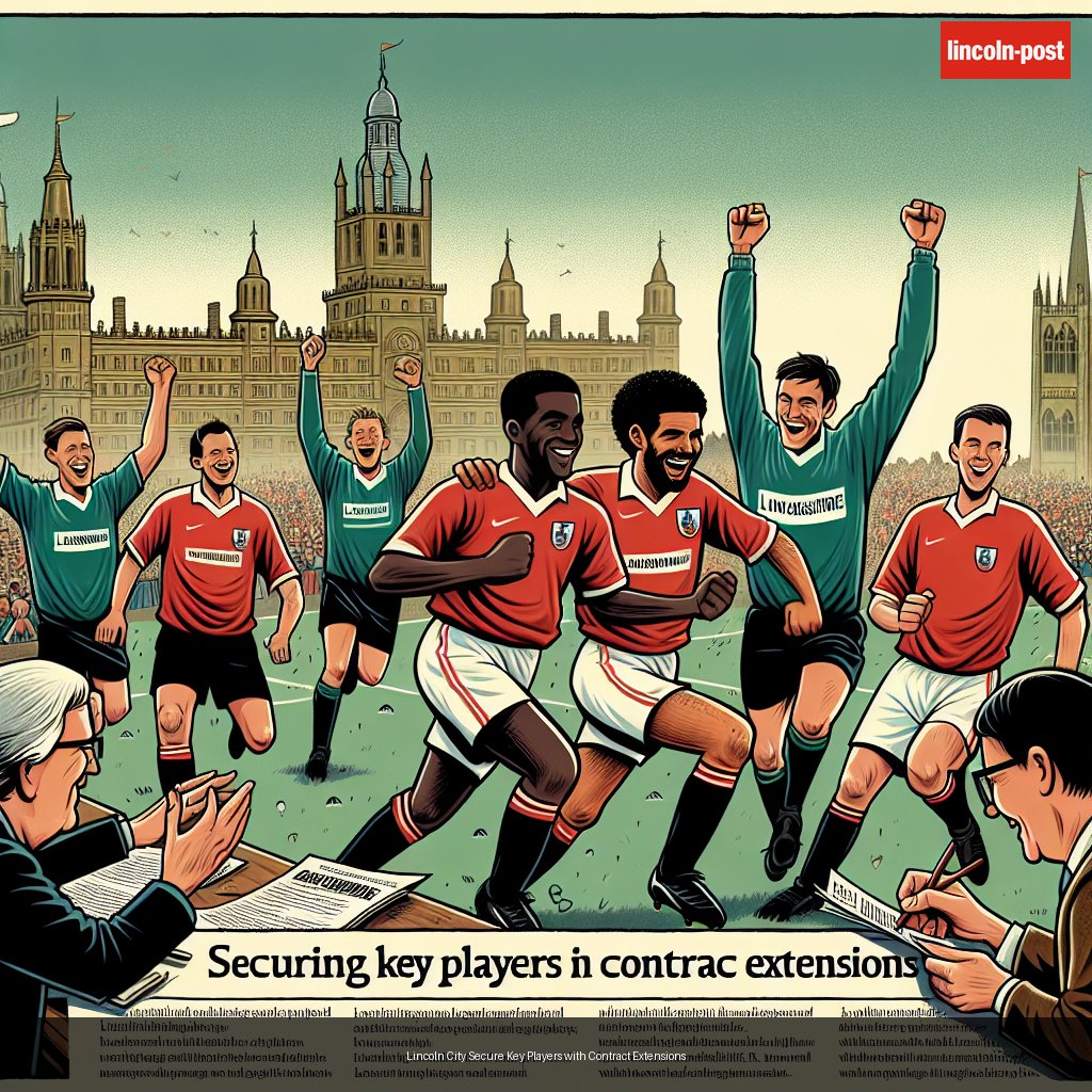 Lincoln City Secure Key Players with Contract Extensions