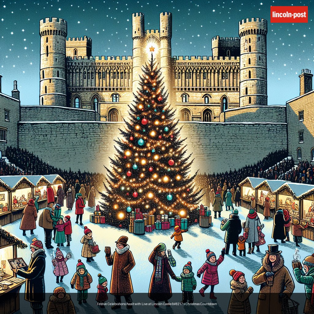 Festive Celebrations Await with Live at Lincoln Castle’s Christmas Countdown