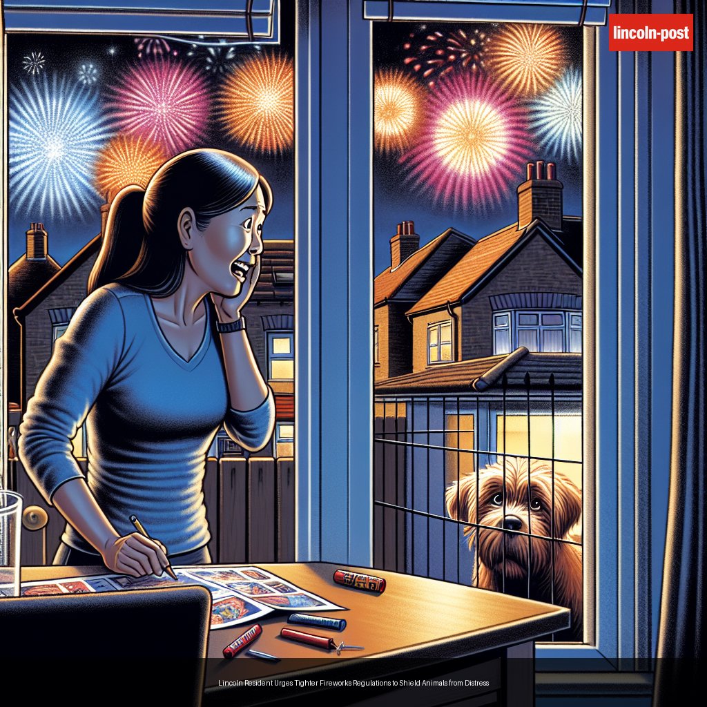 Lincoln Resident Urges Tighter Fireworks Regulations to Shield Animals from Distress