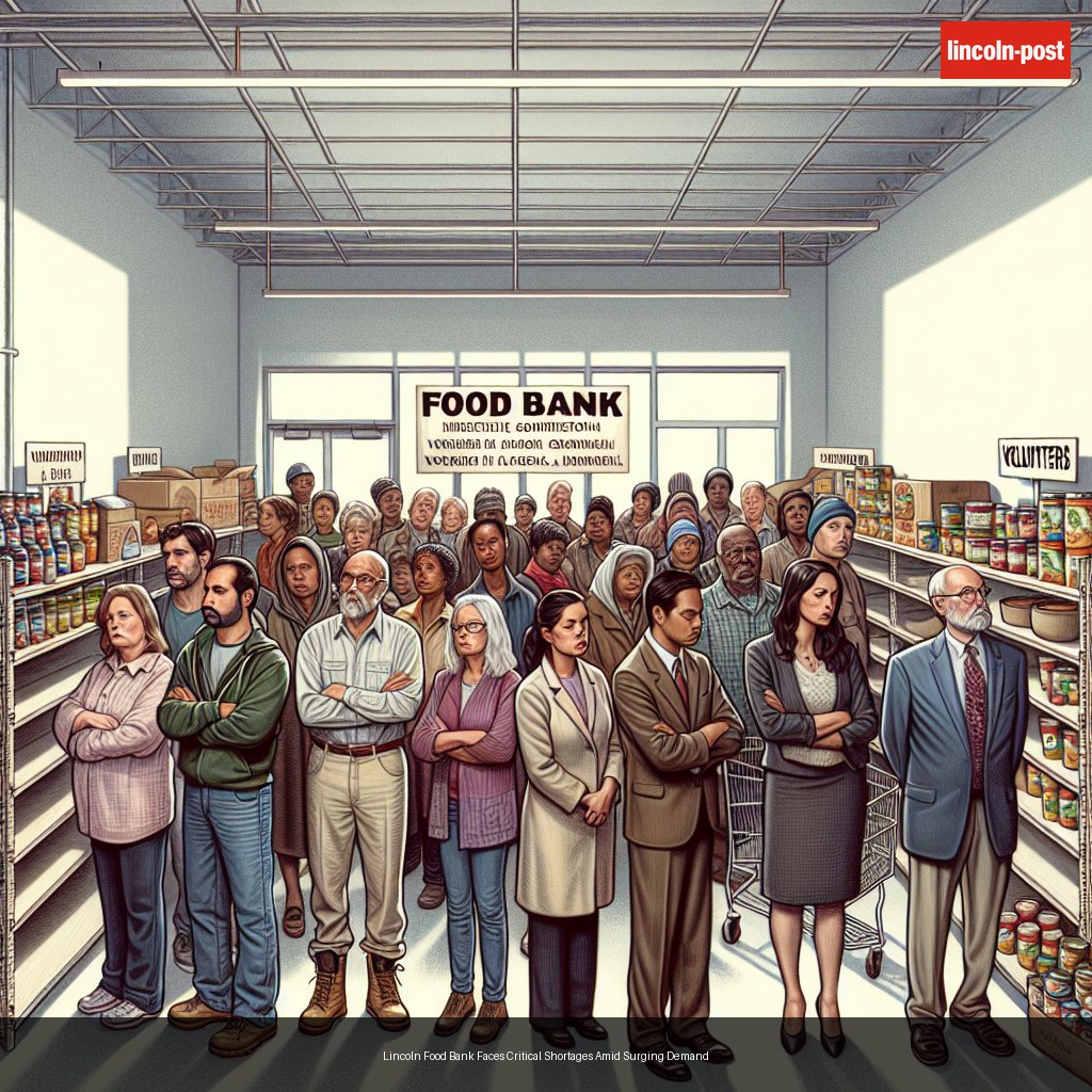 Lincoln Food Bank Faces Critical Shortages Amid Surging Demand