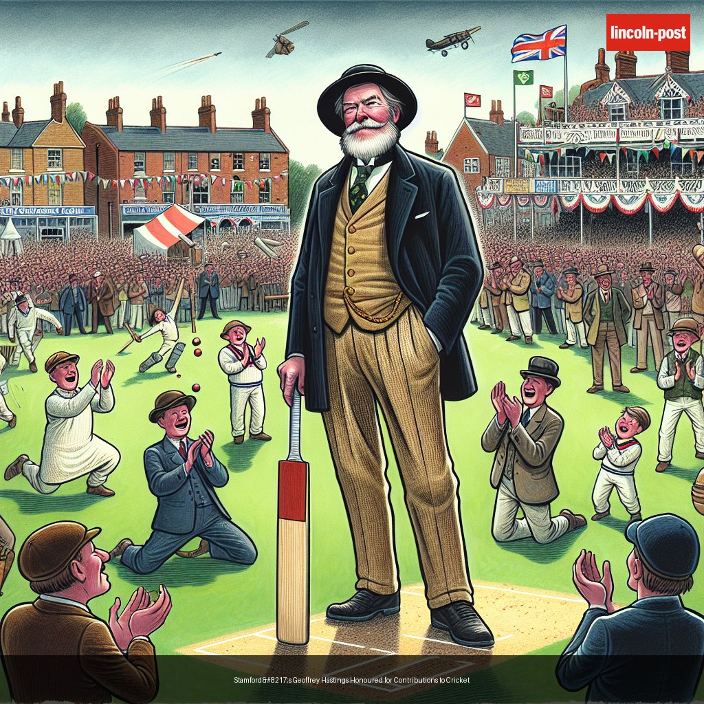 Stamford’s Geoffrey Hastings Honoured for Contributions to Cricket
