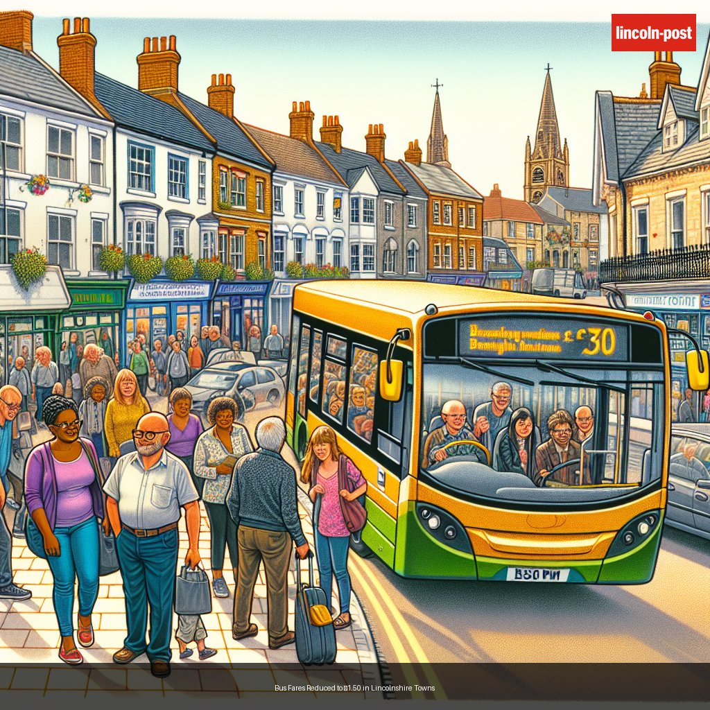 Bus Fares Reduced to £1.50 in Lincolnshire Towns