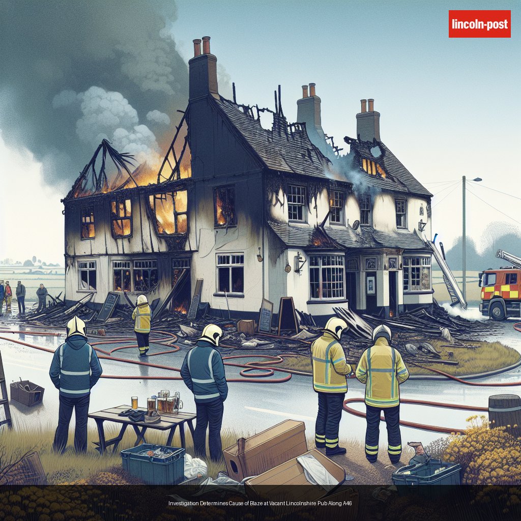 Investigation Determines Cause of Blaze at Vacant Lincolnshire Pub Along A46