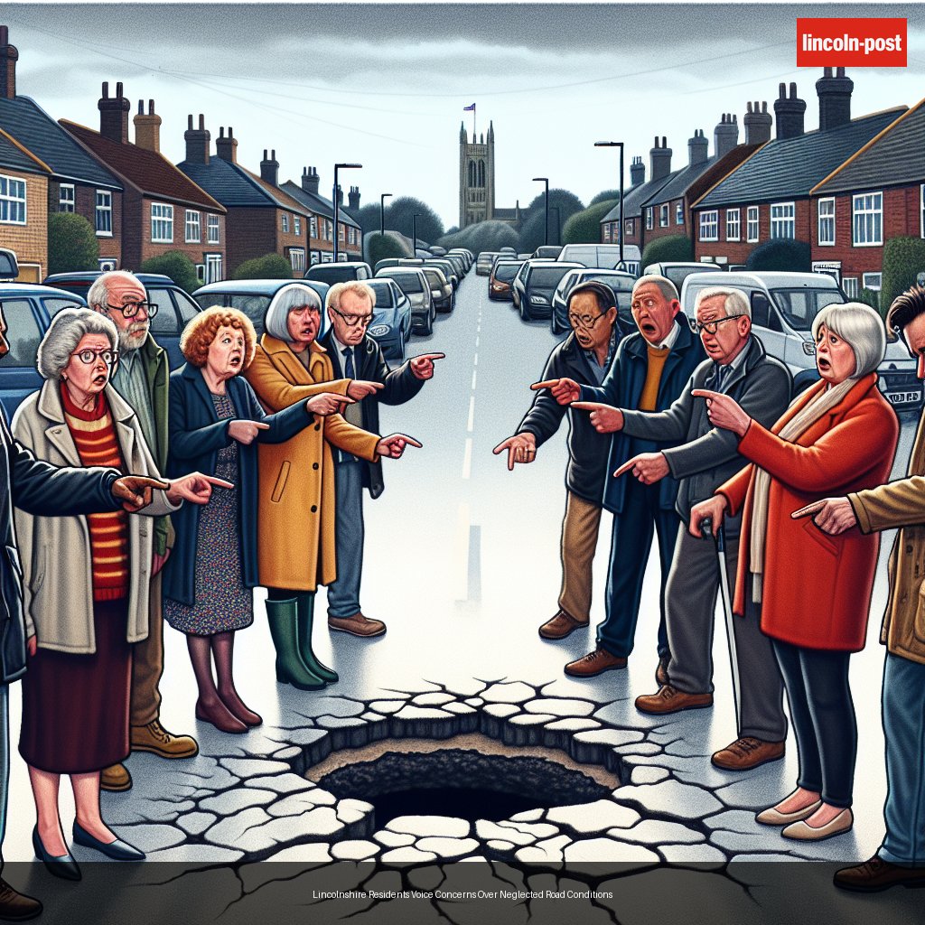 Lincolnshire Residents Voice Concerns Over Neglected Road Conditions