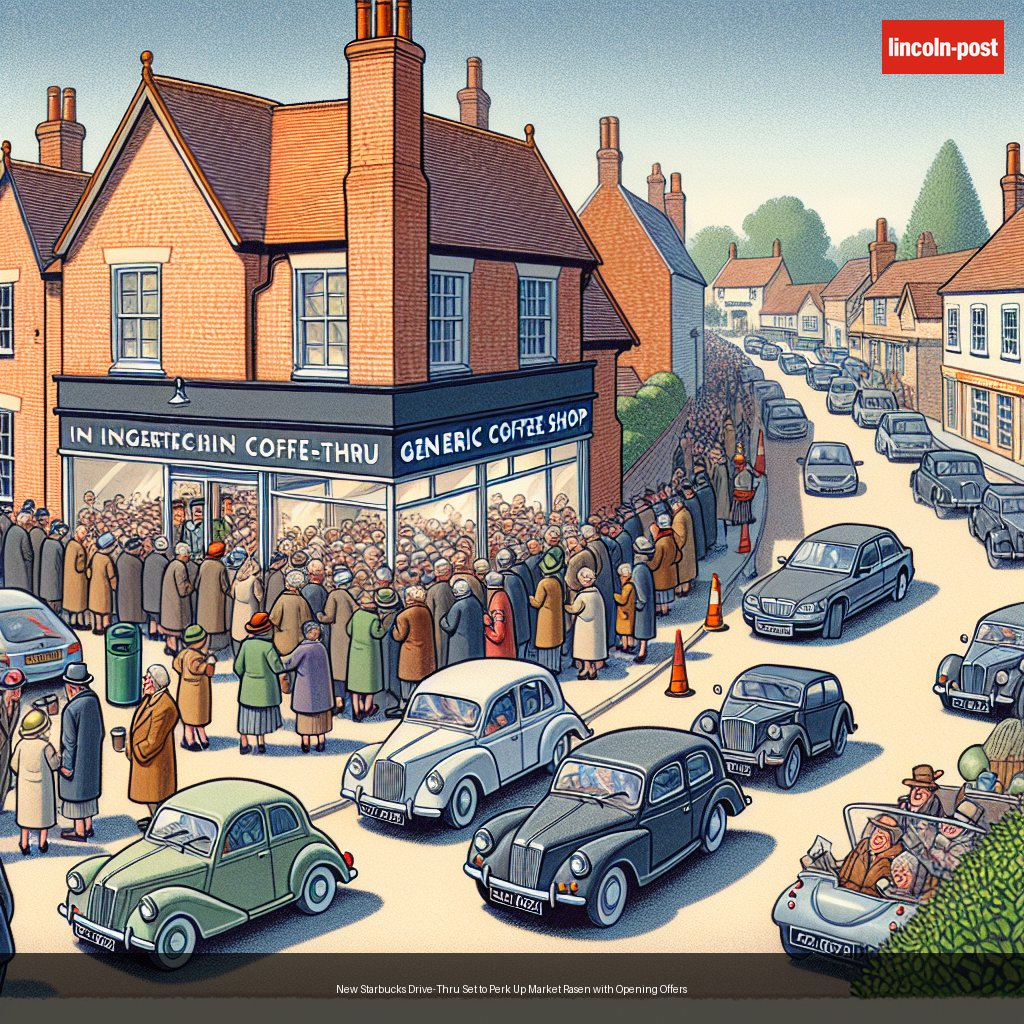 New Starbucks Drive-Thru Set to Perk Up Market Rasen with Opening Offers