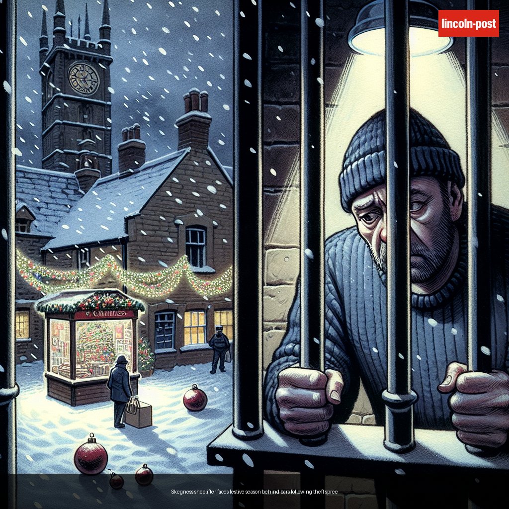 Skegness shoplifter faces festive season behind bars following theft spree