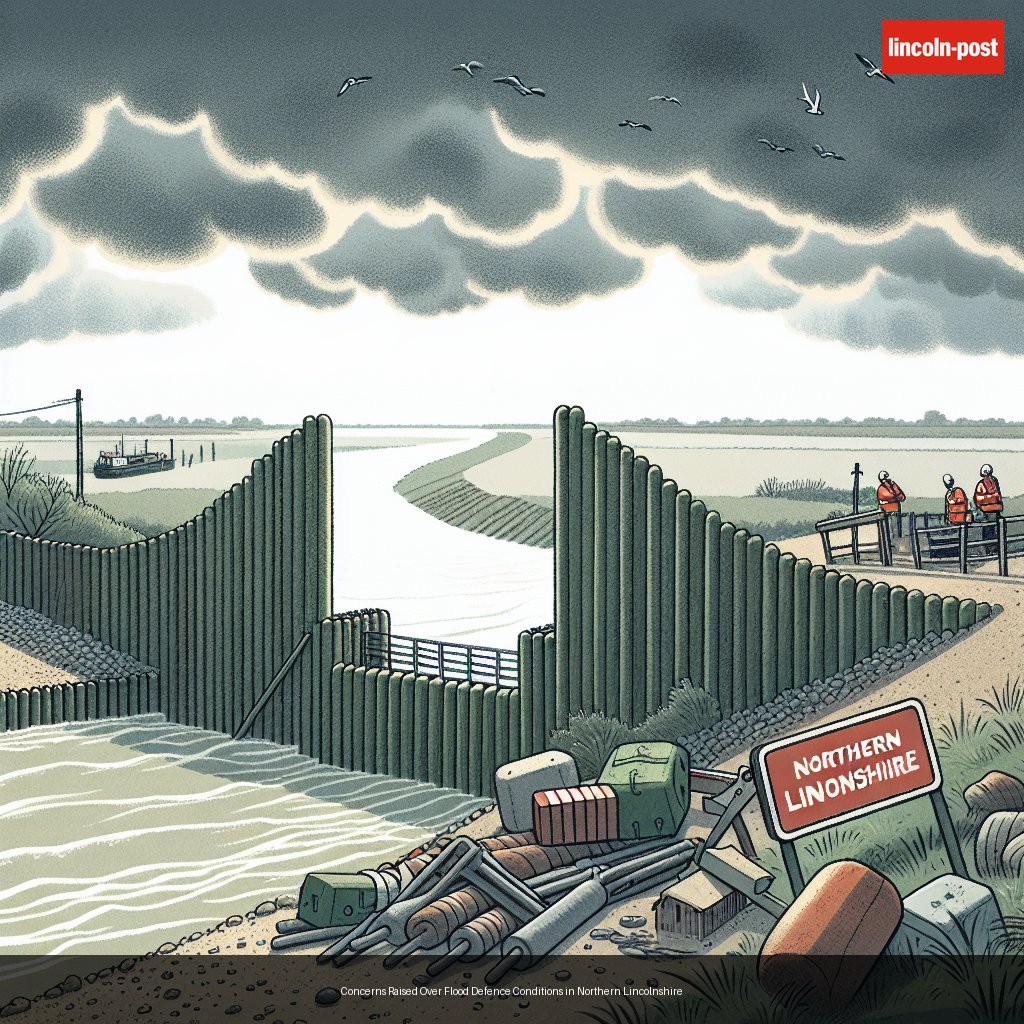 Concerns Raised Over Flood Defence Conditions in Northern Lincolnshire