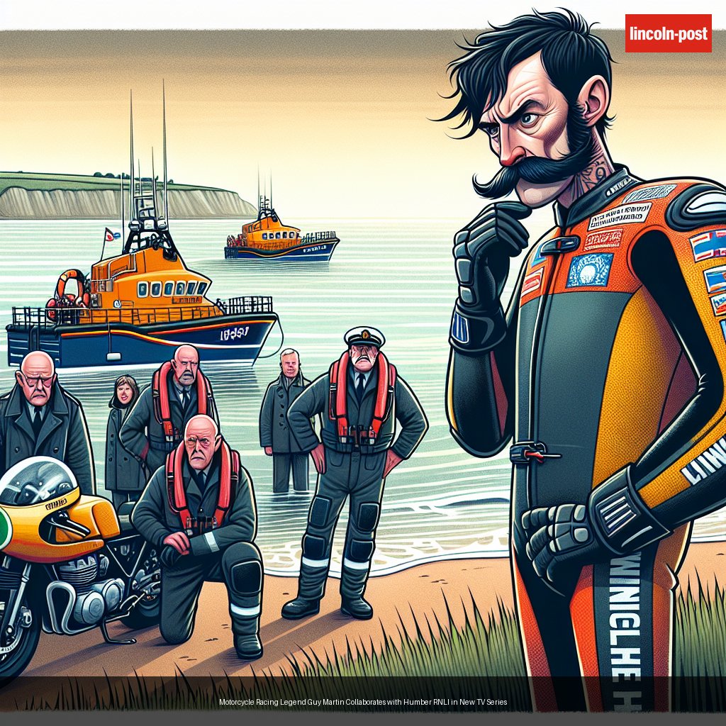 Motorcycle Racing Legend Guy Martin Collaborates with Humber RNLI in New TV Series