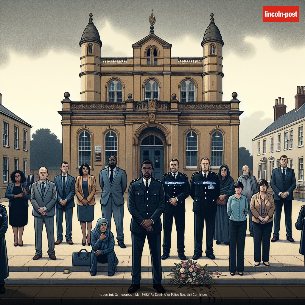 Inquest into Gainsborough Man’s Death After Police Restraint Continues