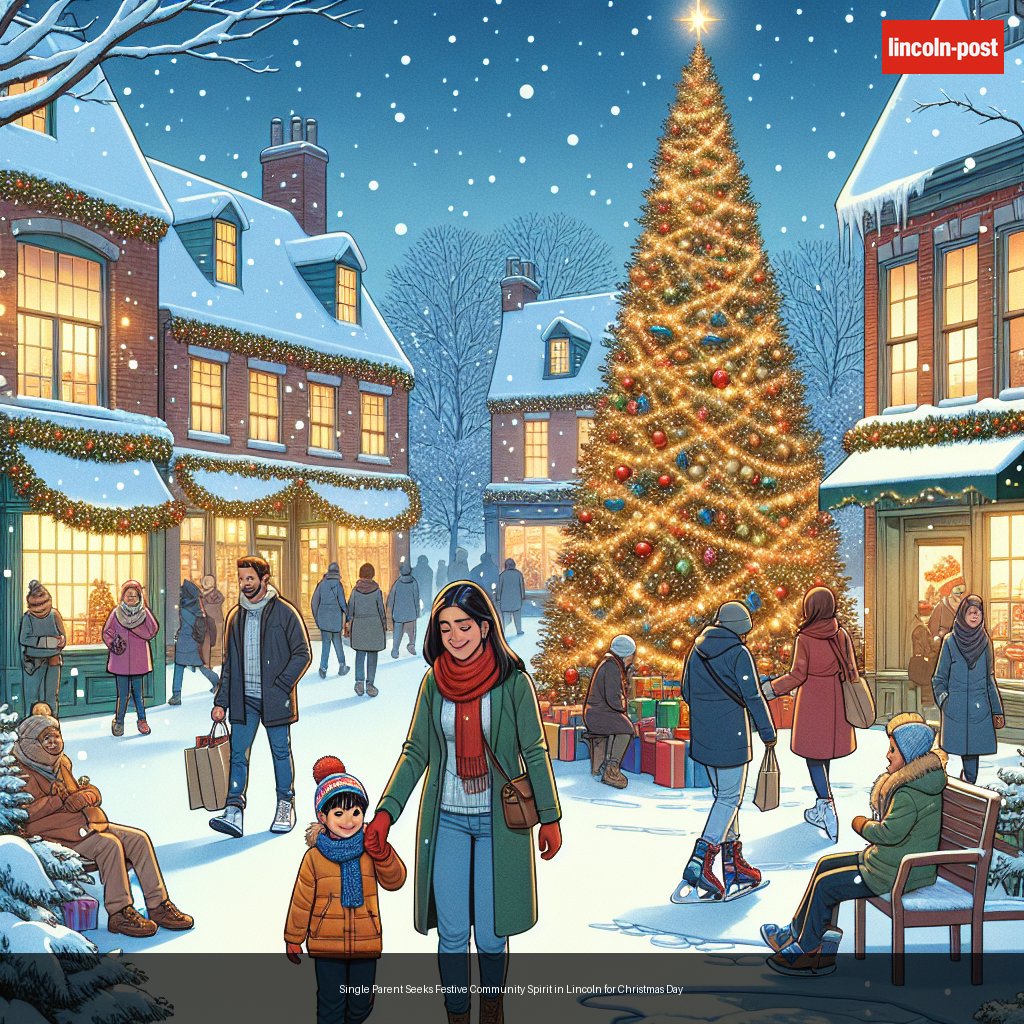 Single Parent Seeks Festive Community Spirit in Lincoln for Christmas Day