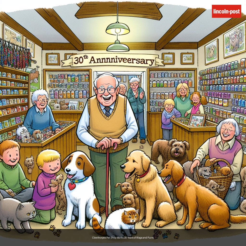 Cleethorpes Pet Shop Marks 30 Years of Wags and Purrs