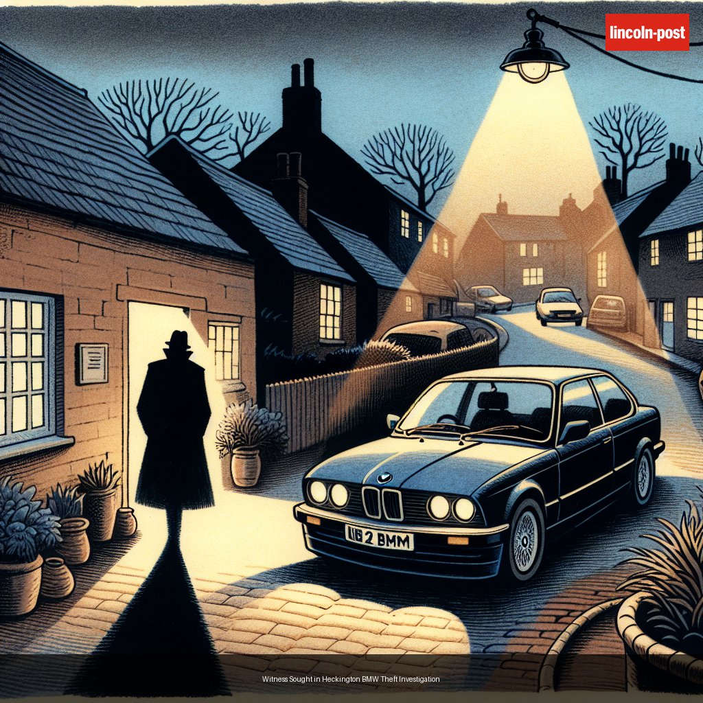 Witness Sought in Heckington BMW Theft Investigation