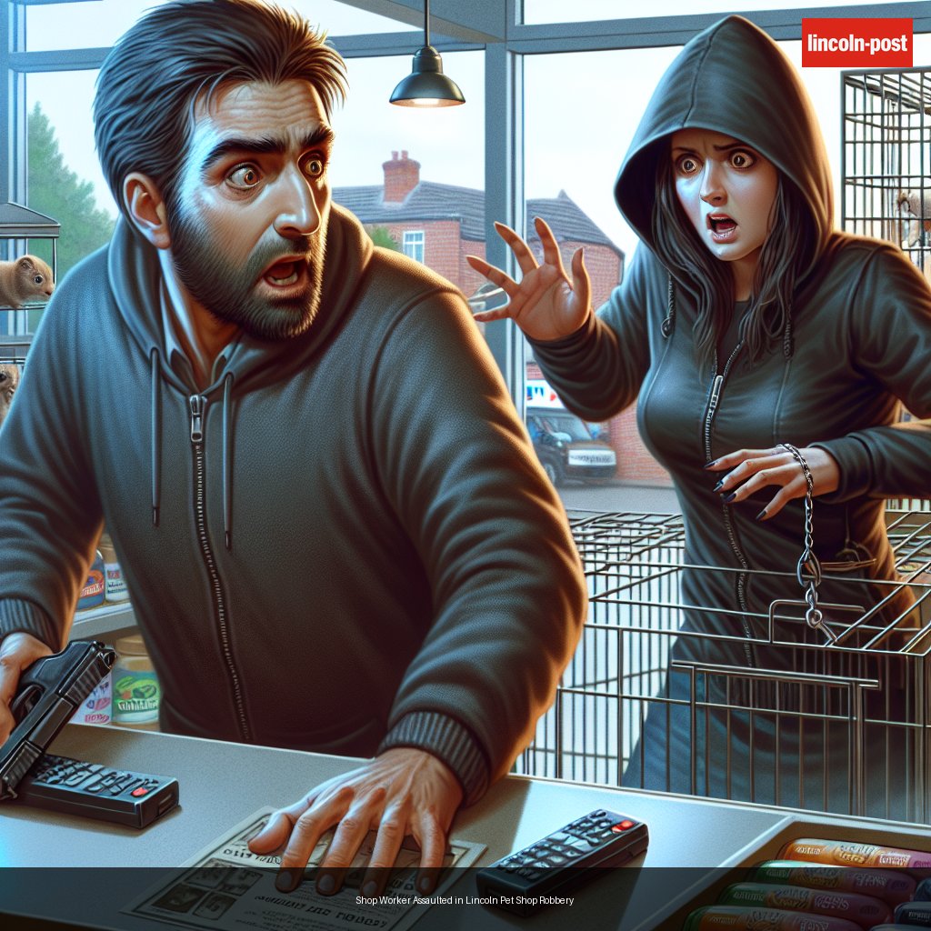 Shop Worker Assaulted in Lincoln Pet Shop Robbery