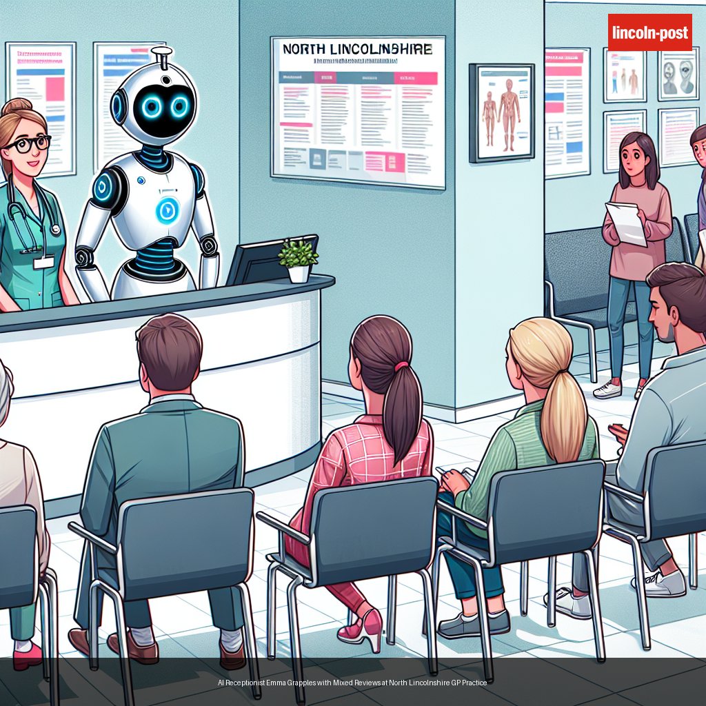 AI Receptionist Emma Grapples with Mixed Reviews at North Lincolnshire GP Practice