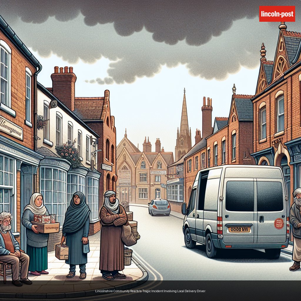 Lincolnshire Community Reacts to Tragic Incident Involving Local Delivery Driver