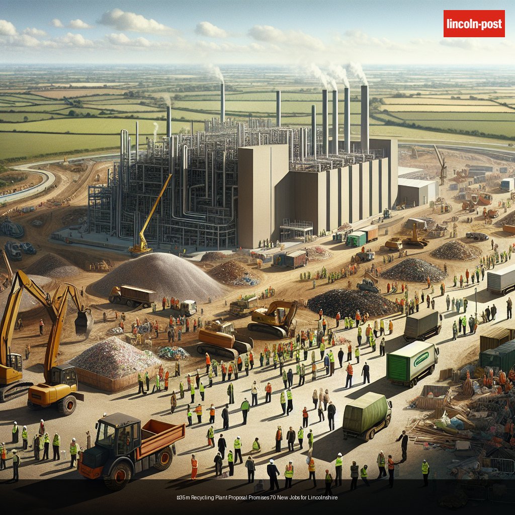 £35m Recycling Plant Proposal Promises 70 New Jobs for Lincolnshire