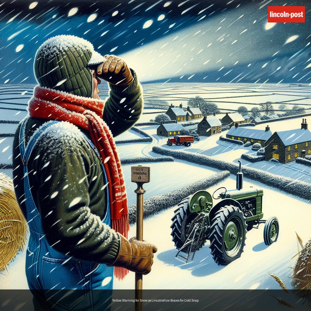 Yellow Warning for Snow as Lincolnshire Braces for Cold Snap