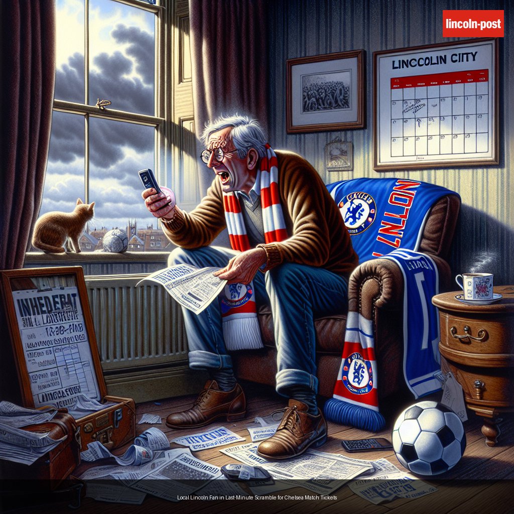 Local Lincoln Fan in Last-Minute Scramble for Chelsea Match Tickets