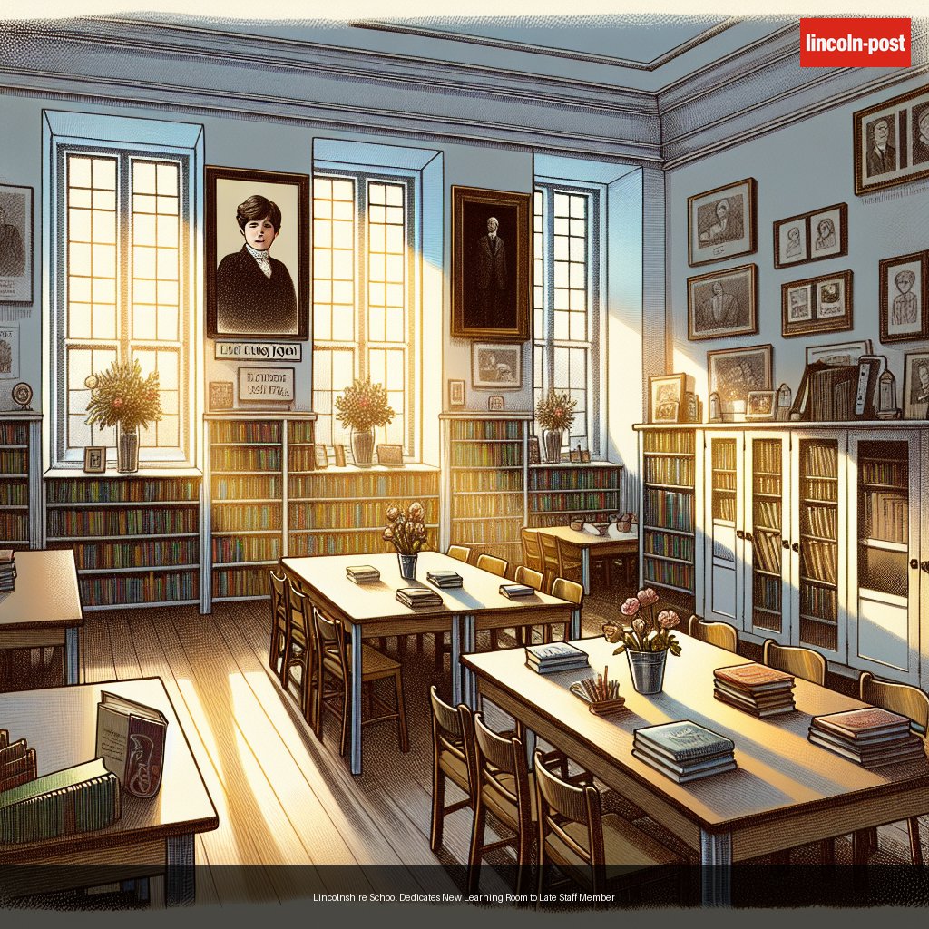 Lincolnshire School Dedicates New Learning Room to Late Staff Member