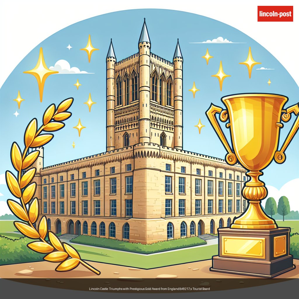 Lincoln Castle Triumphs with Prestigious Gold Award from England’s Tourist Board