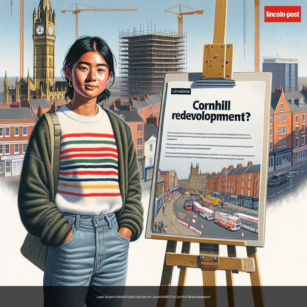Local Student Seeks Public Opinion on Lincoln’s Cornhill Redevelopment