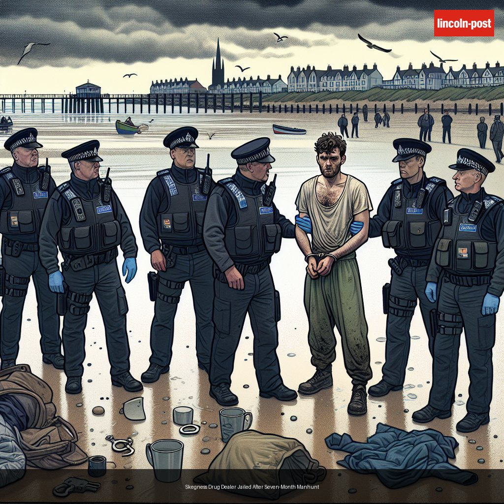 Skegness Drug Dealer Jailed After Seven-Month Manhunt