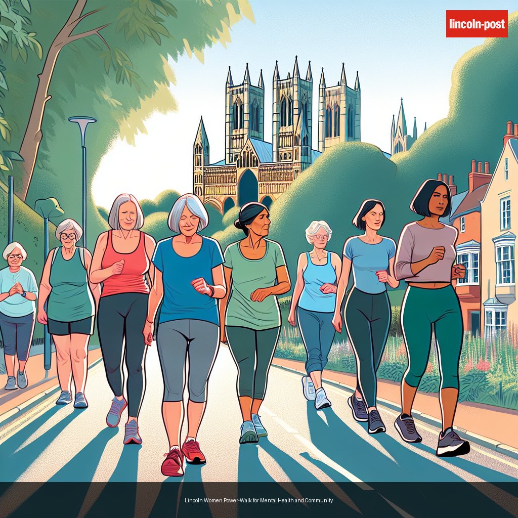 Lincoln Women Power-Walk for Mental Health and Community
