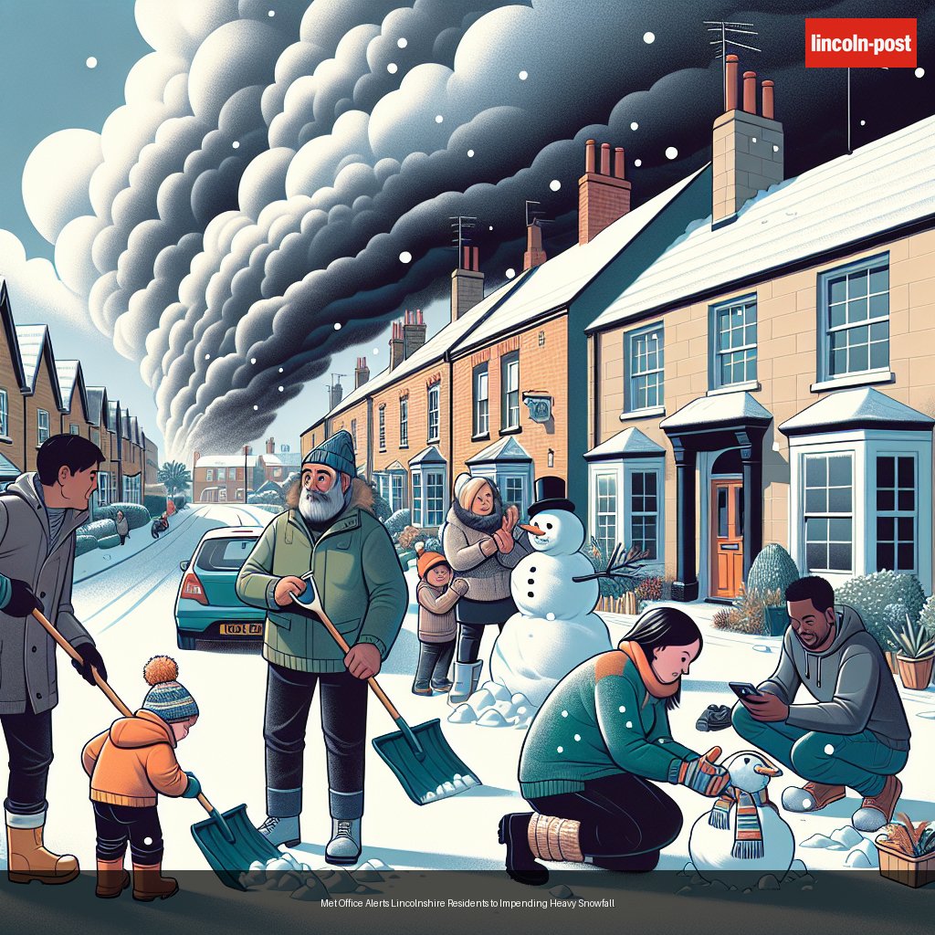 Met Office Alerts Lincolnshire Residents to Impending Heavy Snowfall