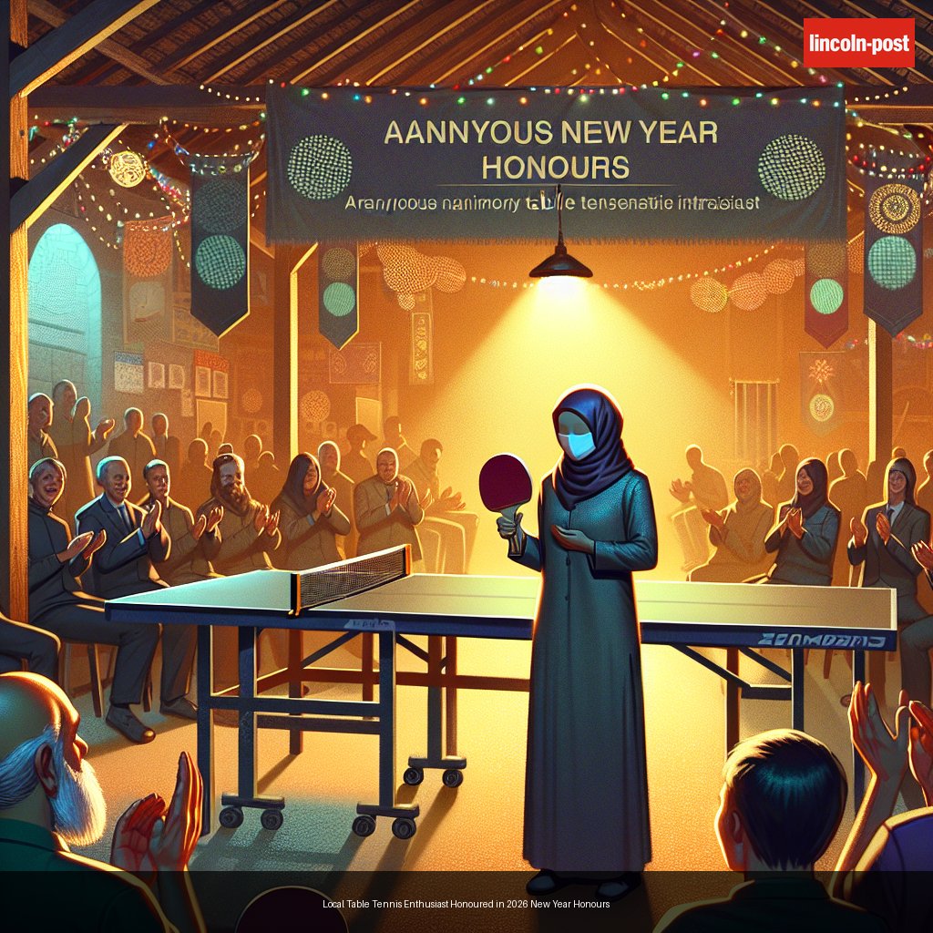 Local Table Tennis Enthusiast Honoured in 2026 New Year Honours