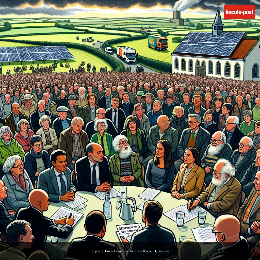 Long-term Plans for Lincoln Solar Farm Raise Community Concerns