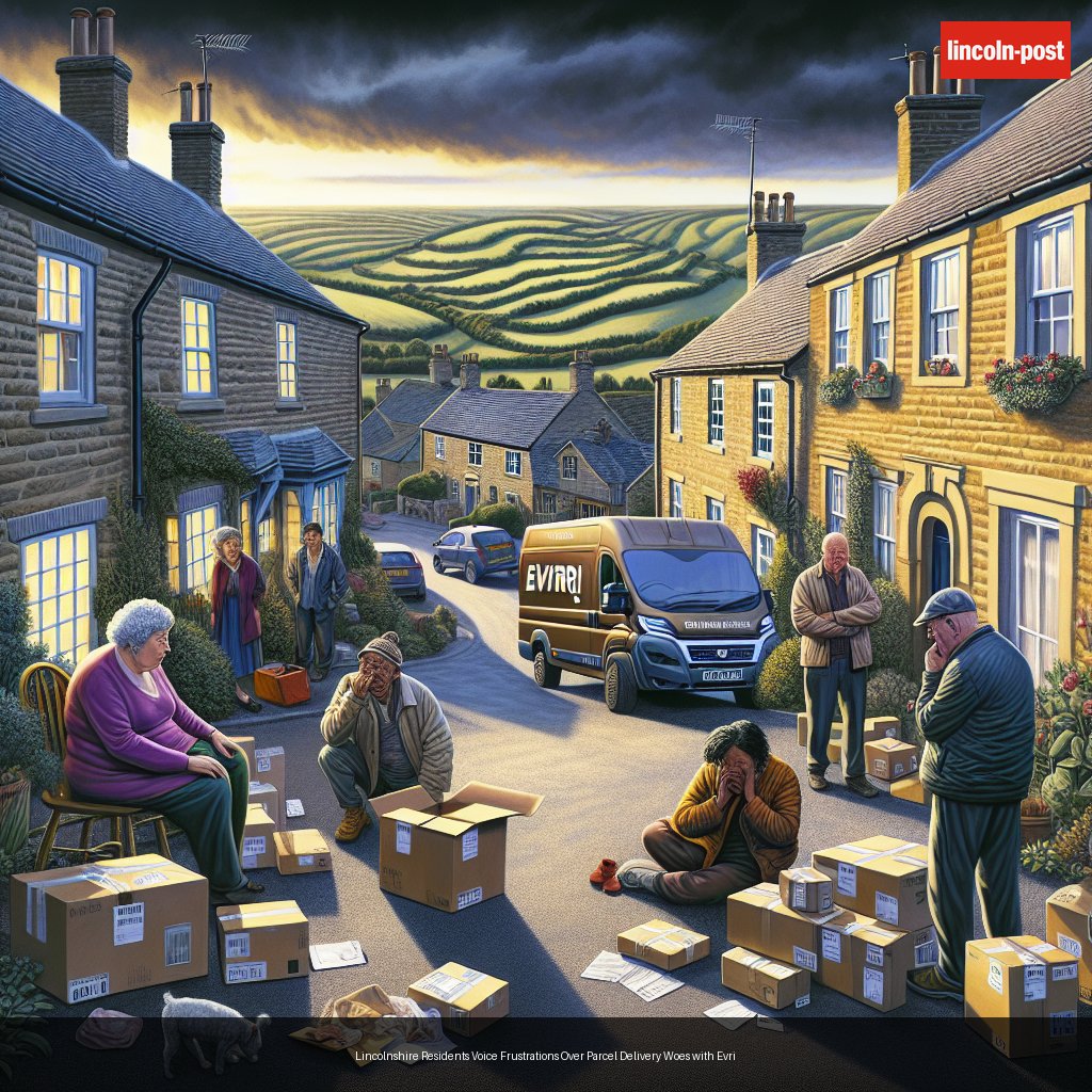 Lincolnshire Residents Voice Frustrations Over Parcel Delivery Woes with Evri