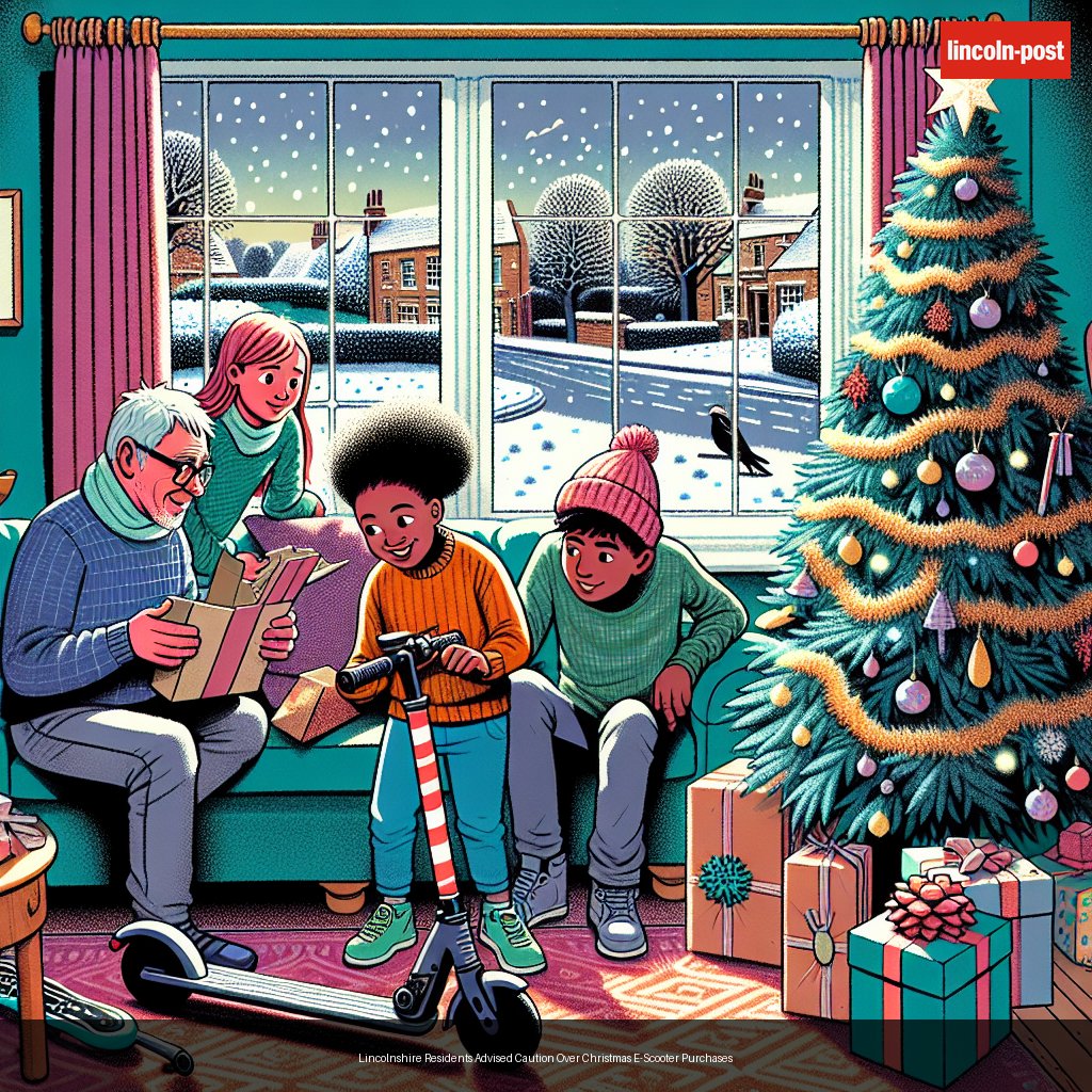 Lincolnshire Residents Advised Caution Over Christmas E-Scooter Purchases