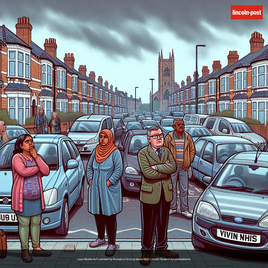 Local Residents Frustrated by Persistent Parking Issues Near Lincoln Student Accommodations