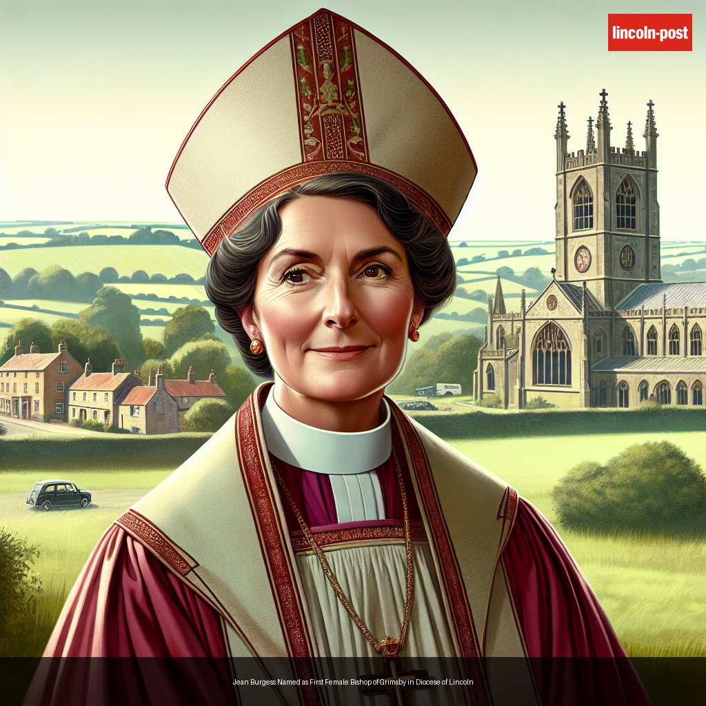 Jean Burgess Named as First Female Bishop of Grimsby in Diocese of Lincoln