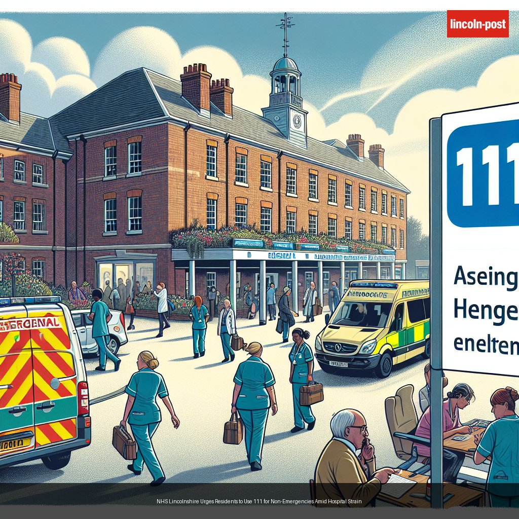 NHS Lincolnshire Urges Residents to Use 111 for Non-Emergencies Amid Hospital Strain