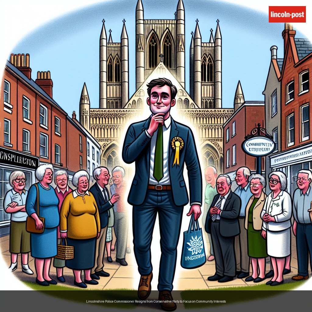 Lincolnshire Police Commissioner Resigns from Conservative Party to Focus on Community Interests