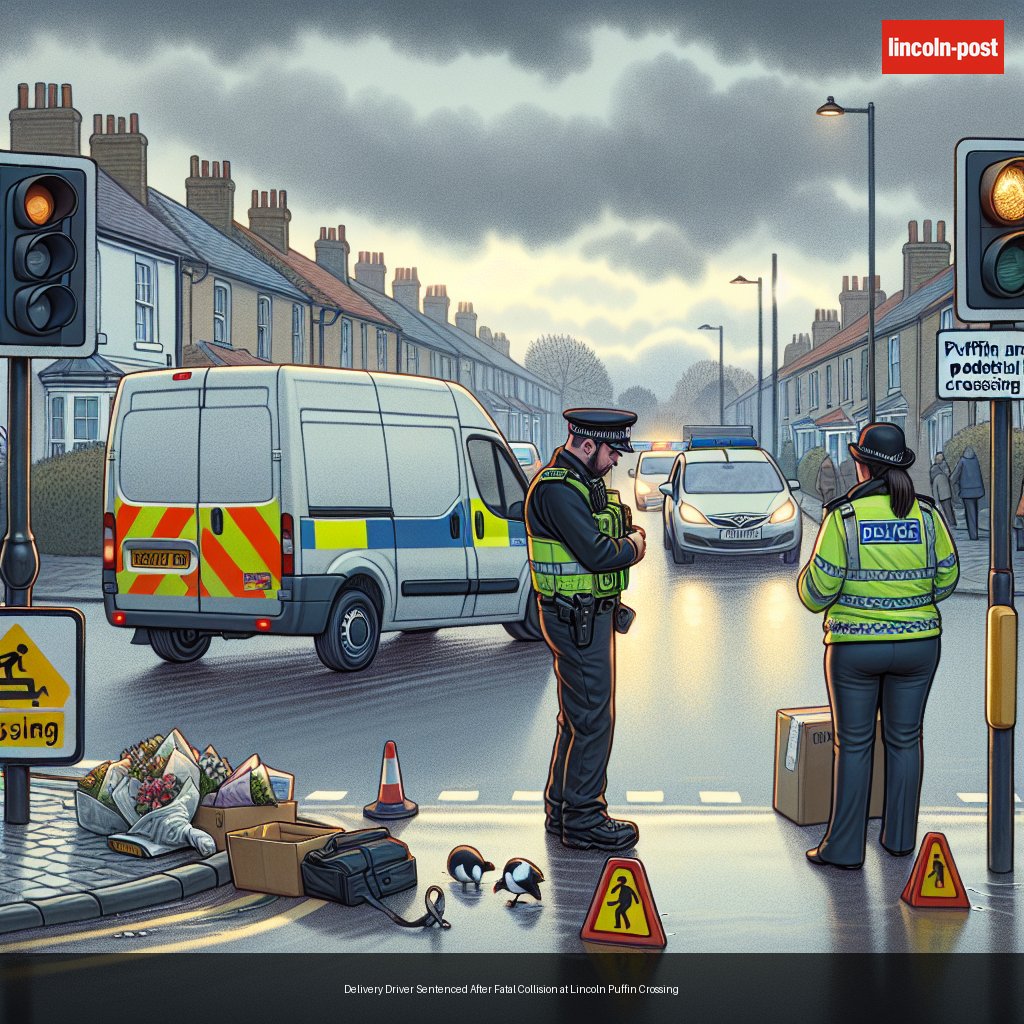 Delivery Driver Sentenced After Fatal Collision at Lincoln Puffin Crossing